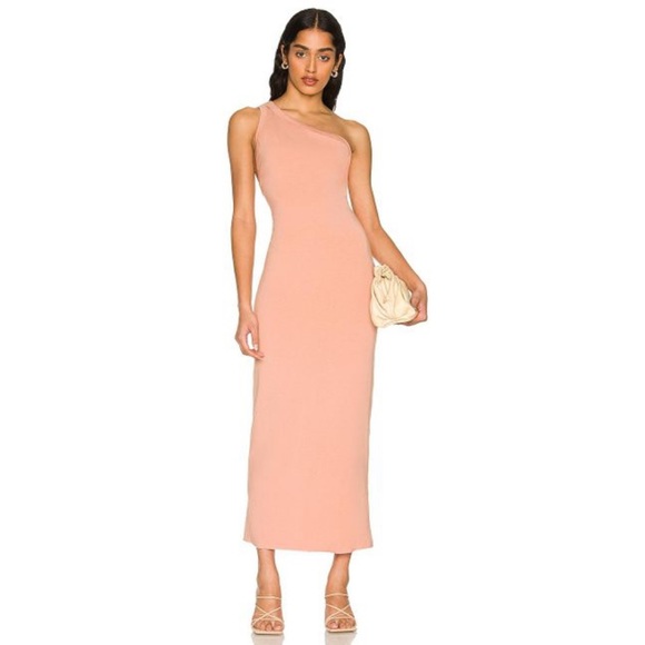 The Line By K avalon one shoulder dress blush - Picture 10 of 15